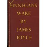 Joyce (James) Finnegans Wake, 8vo, L. (Faber & Faber) 1939, First Edn. (First Impression), hf.