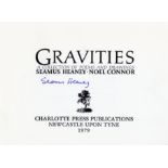 Heaney (Seamus) & Connor (Noel) Gravities, A Collection of Poems and Drawings, oblong 8vo,