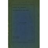 [Barton (Robert) Treaty signatory] A copy of Douglas Hyde [An Craoibhín]'s play Casadh An tSúgáin,