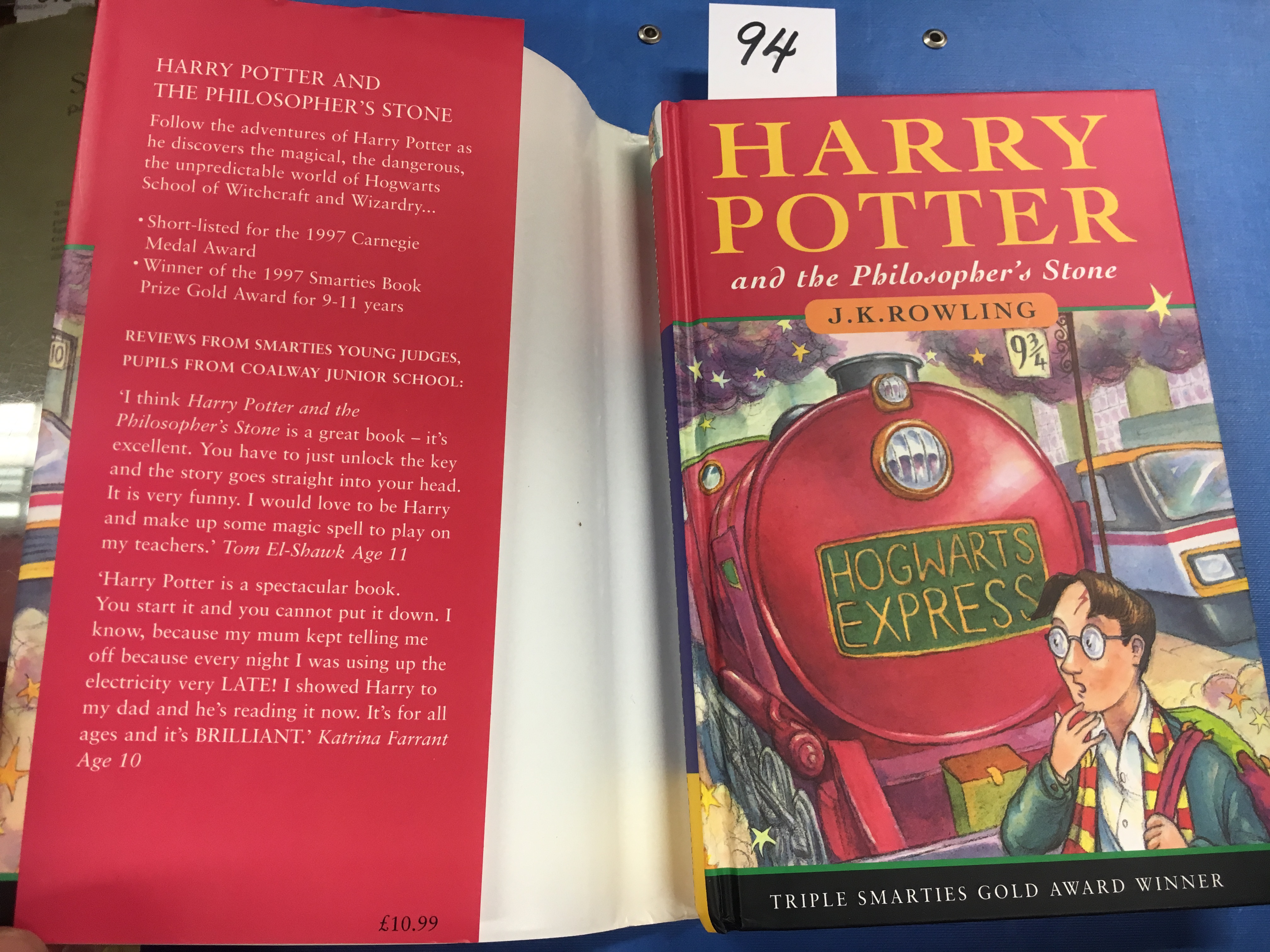 Signed by The Harry Potter Cast Rowling (J.K.) Harry Potter & The Philosophers Stone, 8vo L. - Image 11 of 14