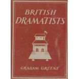 Greene (Graham) British Dramatists, 4to, L. (Wm. Collins) 1942, First UK, cloth & d.j.