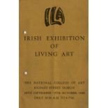 Scarce Collection of Catalogues Irish Art: Irish, Exhibition of Living Art, 1943 - 1975,