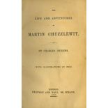 Dickens (Charles) Martin Chuzzlewit, 8vo L. (Chapman & Hall) 1844, First Edn., engd. frontis & add.