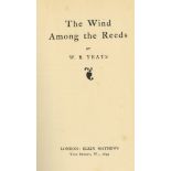 Yeats (W.B). The Wind Among The Reeds. L., Elkin Mathews 1899, First (Wade 27). Orig. dec.