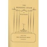 Signed First American Edition Yeats (W.B.) The Winding Stair, roy 8vo N.Y. (Fountain Press) 1929.