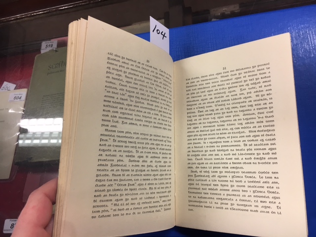 Very Rare First Editions [O'Brien (Flann)] 'Myles na gCopaleen' An Beal Bocht, 8vo D. - Image 9 of 10