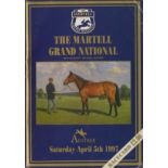 The Postponed Grand National Horse Racing: Aintree Official Race-Card, The Martell Grand National,