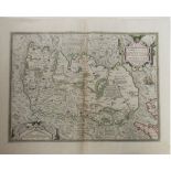 [Irish Map] Ortelius (Abraham) Hibernia Eryn Hiberniae Britannicae Insula Nova descriptio - Irlandt,