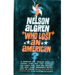 Algren (Nelson) Who Lost An American, 8vo N.Y.