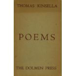 Dolmen Press: Kinsella (Thomas) Poems, 8vo D. 1956. First Edn., Lim. to 200 Copies, No.