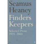 Heaney (Seamus) Finders Keepers, Selected Prose 1971 - 2001, thick 8vo, L.