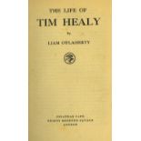 Signed by Author O'Flaherty (Liam) The Life of Tim Healy, roy 8vo L. 1927. First Edn.