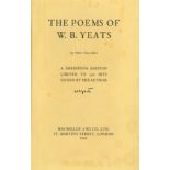 First Definitive Edition Yeats (W.B.) The Poems of W.B. Yeats, 2 vols. roy 8vo L. (MacMillan & Co.)