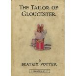 Potter (Beatrix) The Tailor of Gloucester, 12mo, L. (F. Arne) 1903, hf. title, cold.