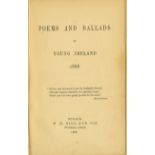 [Yeats (W.B.)] Poems and Ballads of Young Ireland 1888. Dublin, Gill 1888.