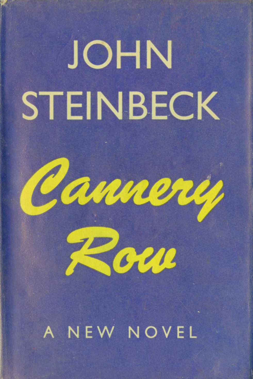 Steinbeck (John) Cannery Row - A New Novel, 8vo, L. (Wm. Heinemann) 1945, First UK Edn.