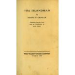 The Blaskets, etc: O'Crohan (Tomas) The Islandman, roy 8vo D. 1934. First English Edn., cloth & d.w.