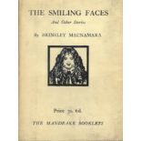 All First Editions MacNamara (Brinsley) The Valley of the Squinting Windows, 8vo L.