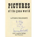 Important Archive Ferlinghetti (Lawrence) (City Lights interest) Pictures of the Gone World,