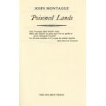 Dolmen Press: Montague (John) Poisoned Lands, 8vo D. (Dolmen 1977) Signed Edition No.