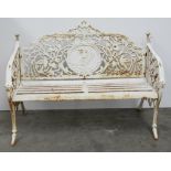 A pair of attractive Victorian style Garden Seats,