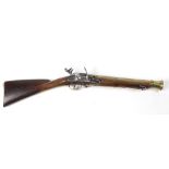 A very rare George II Irish Flintlock Blunderbuss, by Ansford, Dublin c.