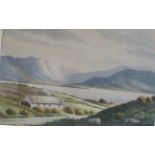 George Farrell, Irish School Watercolour: "Maghera Strand, Co.