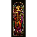 The Earley Studios, Dublin Stained Glass: An extremely fine suite of four stained glass Panels,