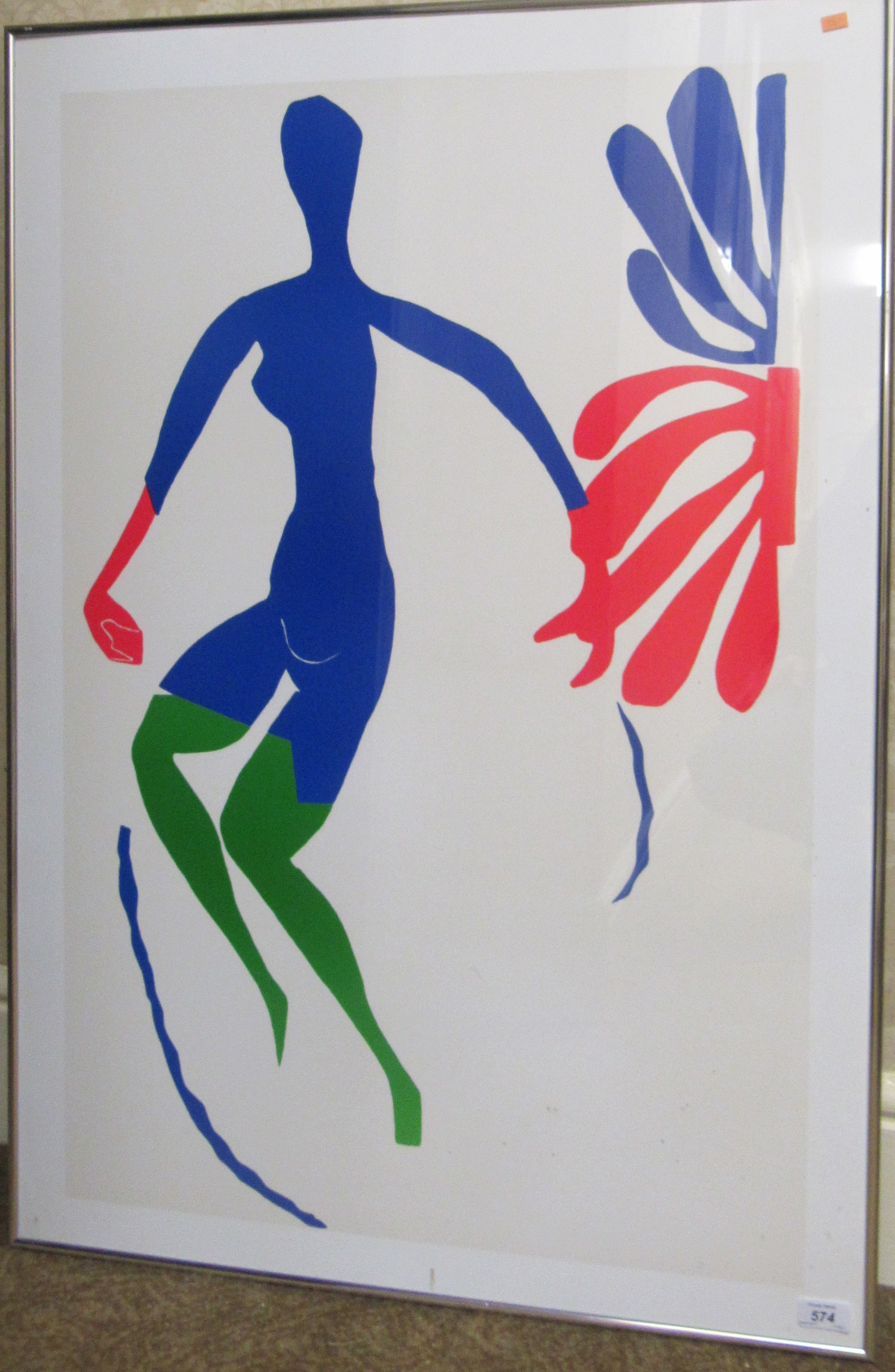Coloured Prints: Matisse (Henri) A set of four prints (large) various sizes, framed.