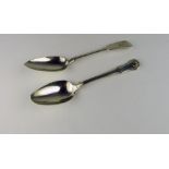 An early 19th Century Irish silver Kings pattern Serving Spoon, Dublin c. 1817, maker T.T.