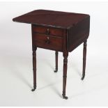 An attractive small Irish 19th Century mahogany Pembroke Table,