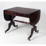 A 19th Century Irish (possibly Cork) mahogany Sofa Table,