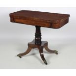 A Regency mahogany Card Table,