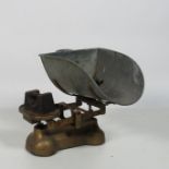 A W. & T. Avery Limited 28lb Weighing Scales, together with scope and weights.