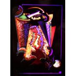 James Scanlon, Stain Glass Artist Stained Glass: "Woman,