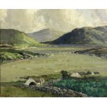James Humbert Craig, R.H.A., R.U.A. (1877 - 1944) "Lough Anure, Co. Donegal," O.O.C., approx.