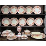 Delphware: Large Dinner Service of over 80 pieces Ashleyware & Johnson Bros.
