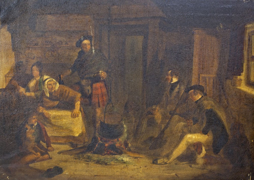 Malcolm Ian Mc Donnell, 19th Century Scottish "Highland hospitality, - Image 2 of 2