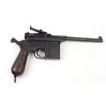 A Mauser 'Peter the Painter' Pistol, No. 86693, inscribed 'Waffenfabrik Mauser Oberndorf A.