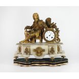 A 19th Century French ormolu Mantel Clock, by F.H.
