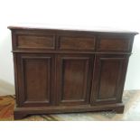 A good quality and unusual William IV figured mahogany lift top Dressing Table,