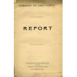 Irish Language: [Commission na Gaeltachta] - Report & Maps, 1911 & 1925, 2 vols. D.