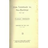 De Hae (R.) & Ni Dhonnchadha (Bridghid) Clar Litridheacht na Nua - Ghaedhilge, 1850 - 1936 3 vols.