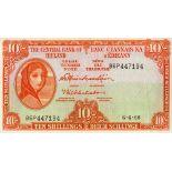 Irish Banknotes: Serial A [Lady Lavery Series] The Central Bank of Ireland (Banc Ceannais na