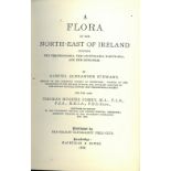 Natural History: Stewart & Corry - Flora of the North-East of Ireland, 1888, gilt decor.