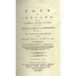 Young (Arthur) A Tour in Ireland, 2 vols. 8vo D. 1780 fold. frontis (loose) Vol. I, cont.