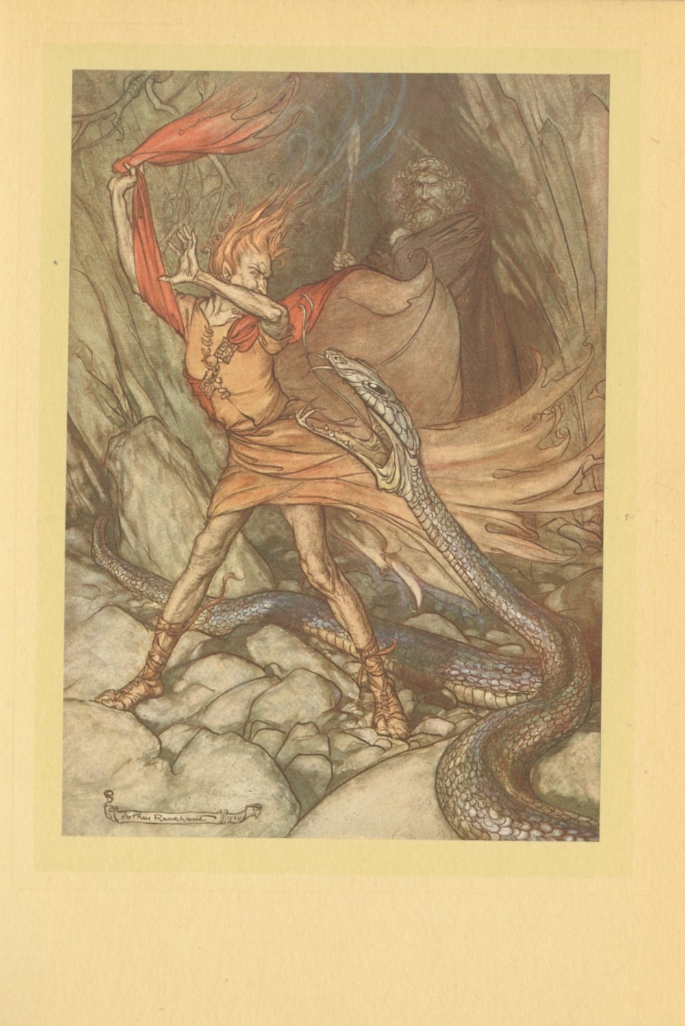 Rackham (Arthur) Illustrator. Wagner (R.) The Rhinegold and The Valkyrie, 4to L. 1912.