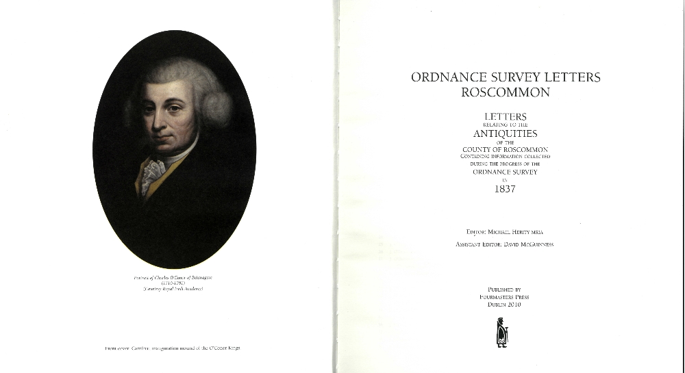 Ordnance Survey Letters: Herity (Michael)ed. Co's Mayo, Donegal, Galway, Roscommon & Sligo, 5 vols.