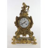 A 19th Century French gilt bronze metal Clock, by Vincents & Co.