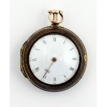 An Irish 18th Century pair cased fusee Watch, No.
